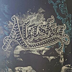 Alaska bling t-shirt by Big Bang 100% cotton